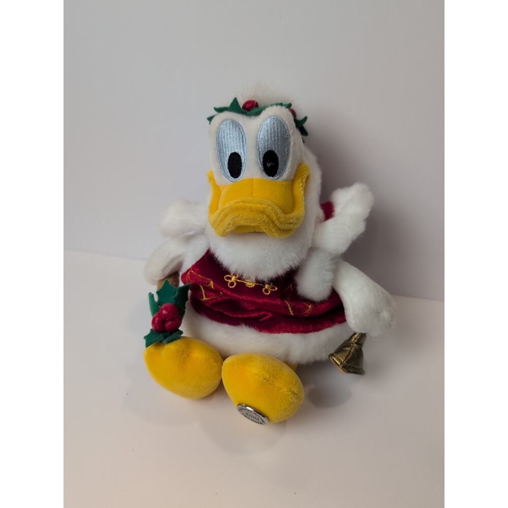 2003‎ Santa Donald Walt Disney World Plush Epcot With Original Paper Tag